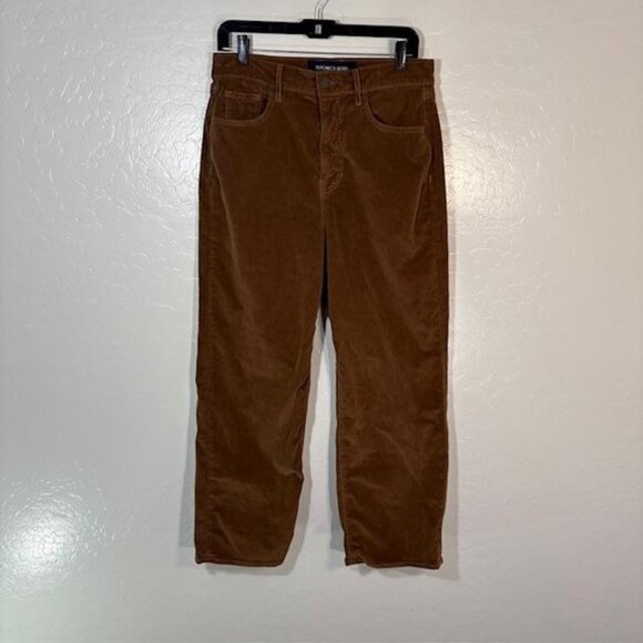 Veronica Beard Pants Womens 30 Corduroy Crosbie High Rise Straight Leg Crop USA - Picture 1 of 8